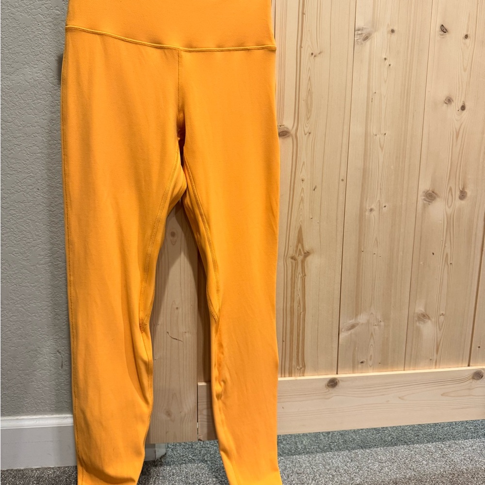 Orange Leggings for Casual Comfort